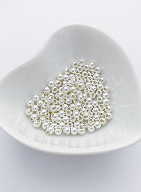 S925纯银散珠diy手工串珠