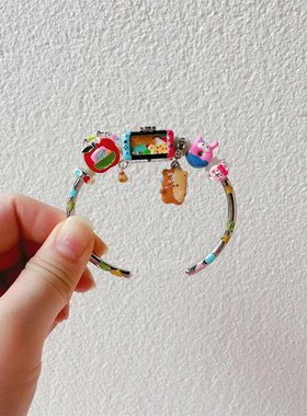 beads女滴胶合金轻奢高级感手镯