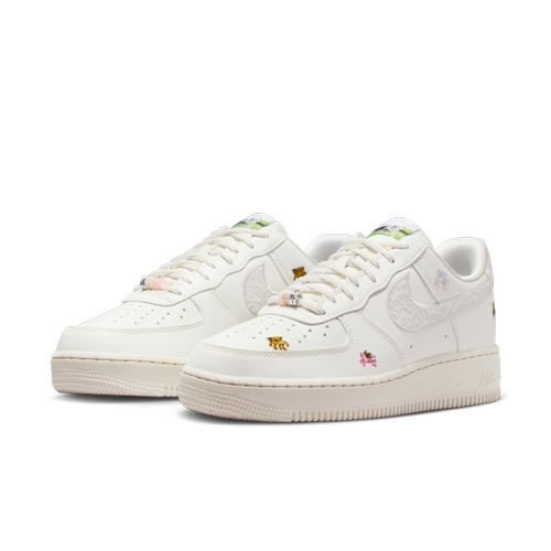 Nike耐克女子Air Force 1低帮系带板鞋马年限定IQ1143-100 - 图2