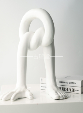 树脂装饰现代玄关客厅抽象