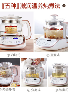 宏惠养生壶家用多功能炖煮一体2l