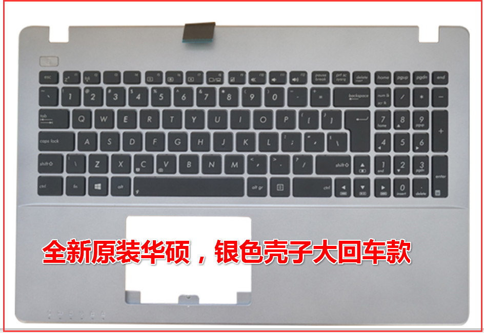 ASUS华硕X550V Y581C W50j键盘A550J R510J F550L X552E K550C壳M - 图3