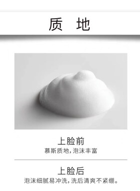 John Jeff1%水杨酸洁面慕斯洗面奶洁面乳深层清洁不含皂基145ml