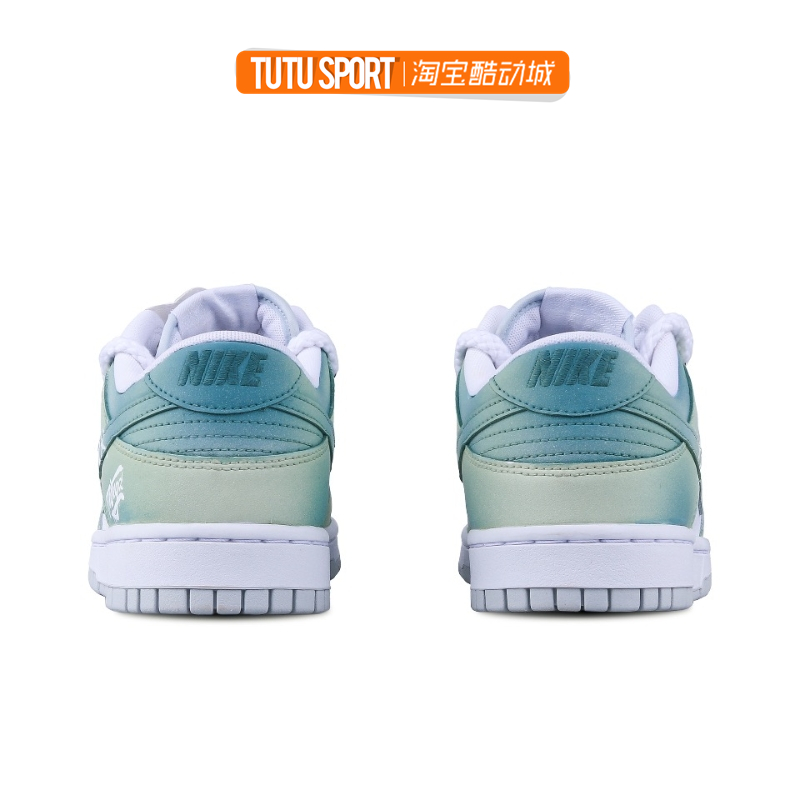 球鞋定制 耐克Nike Dunk Low 海盐薄荷陷入云端男子低帮休闲板鞋 - 图1