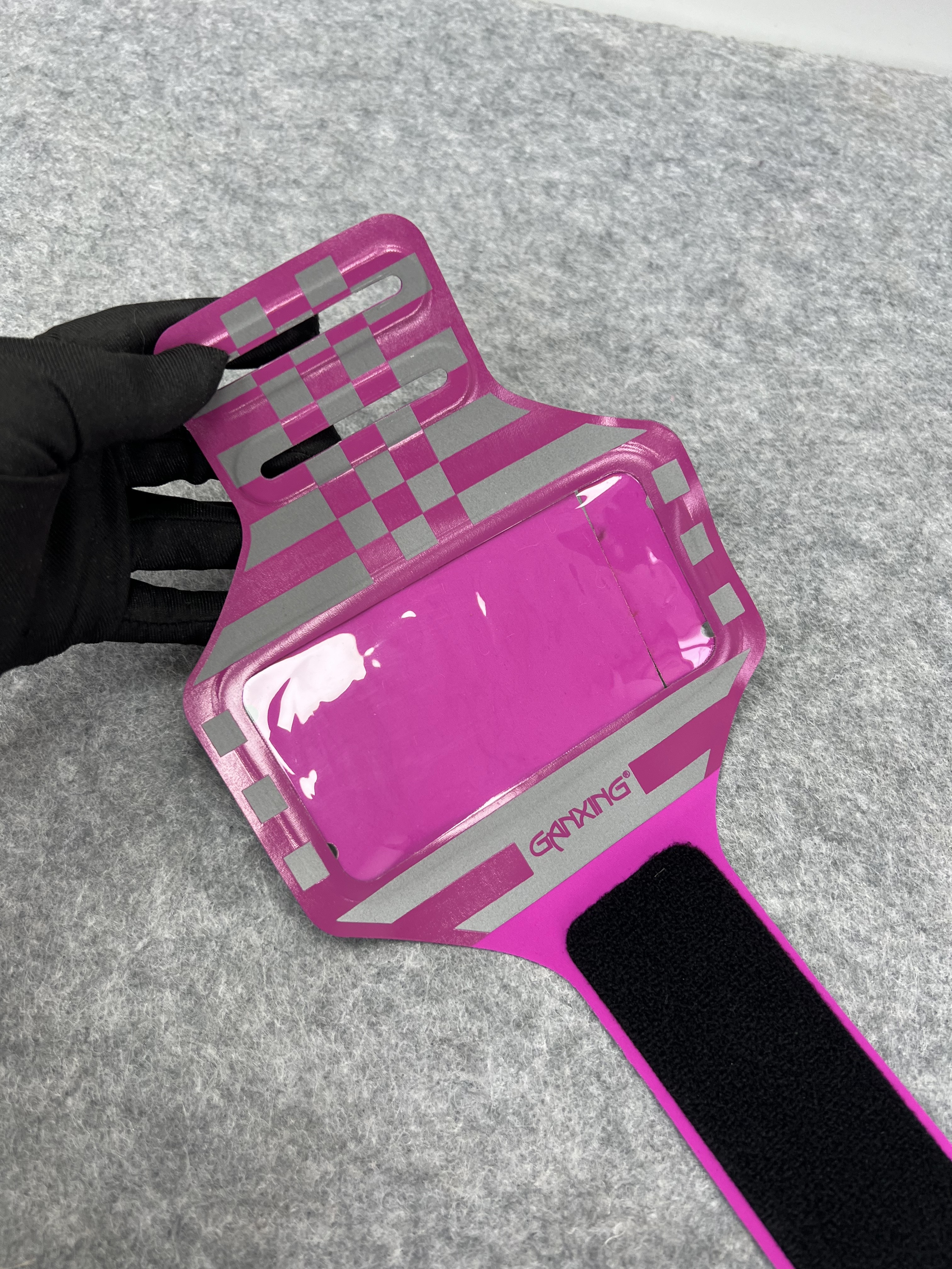 Export single running mobile phone arm bag 5.8 inch men's and women's sports equipment fitness arm bag wrist bag arm band