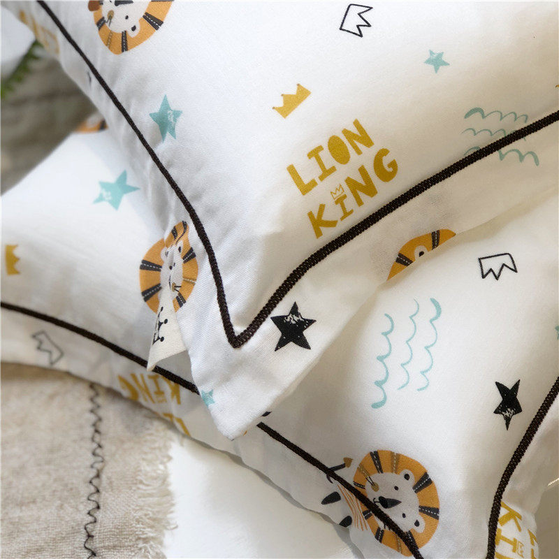 新款儿童纱布全棉吸汗透气枕芯套幼儿园宝宝小号30X50乳胶枕套,淘宝优惠券,粉丝福利购,淘宝优惠卷