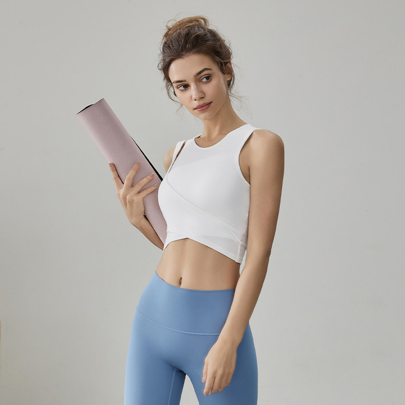 无袖运动背心女外穿健身上衣防震防下垂速干专业普拉提红色瑜伽服,淘宝优惠券,粉丝福利购,淘宝优惠卷