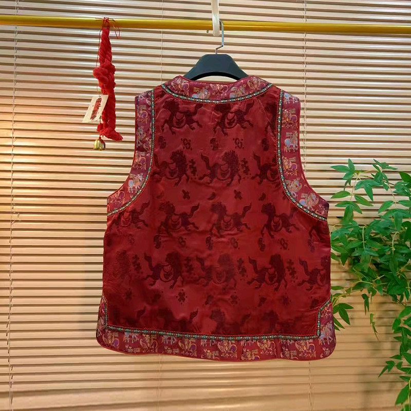 胖妹妹盘扣花纹国风马甲加肥大码女装气质设计感刺绣花朵袖口衬衫,淘宝优惠券,粉丝福利购,淘宝优惠卷