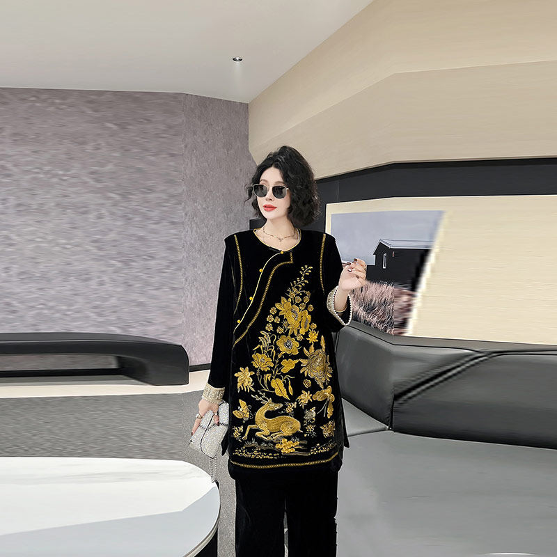 胖MM加肥拼色花朵国风马甲2025秋季款大码女装法式复古风百搭上衣,淘宝优惠券,粉丝福利购,淘宝优惠卷