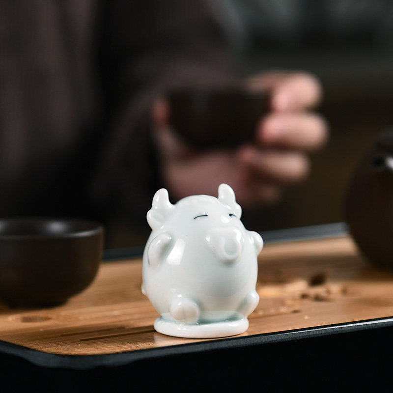 茶宠摆件精品可养青瓷12十二生肖迷你可爱茶具桌陶瓷茶玩道零配件,淘宝优惠券,粉丝福利购,淘宝优惠卷
