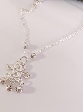 百搭高级轻奢简约吊坠925纯银