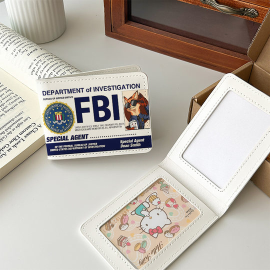 Nick Judy couple driver's license protective cover driving license driver's license two-in-one leather case card bag ID set women