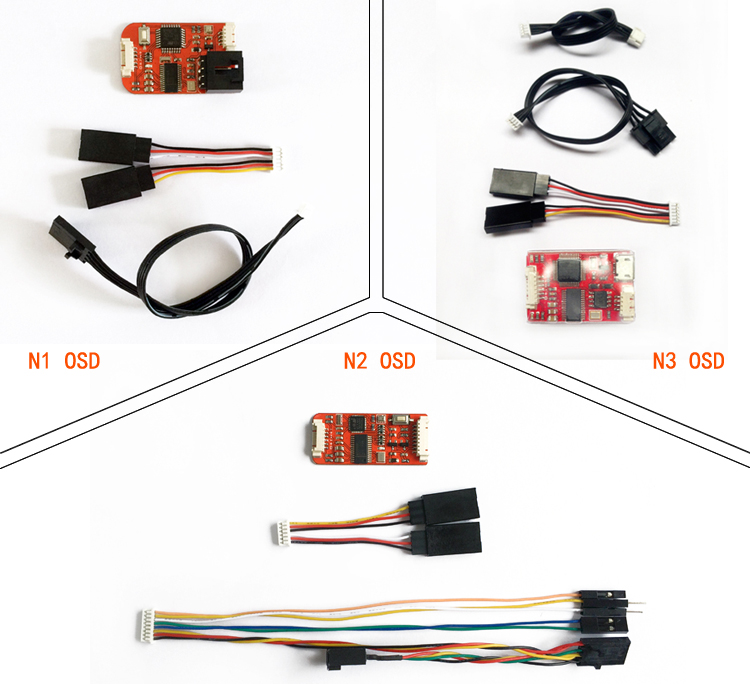 兼容极翼P2/NAZA OSD/穷人Remzibi/DJI精灵2/MINI IOSD/N1/N2/N3 - 图3