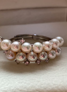 福袋超亮镜面天然淡水珍珠不赚钱