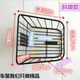 自行车筐锂电池车后座筐电动车后篮折叠车后车筐后载货篮后驮菜篮