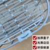Electric vehicle backrest enlarged rear hanging basket
