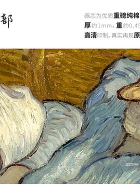 高清微喷纯棉油画布橙湖精品定制