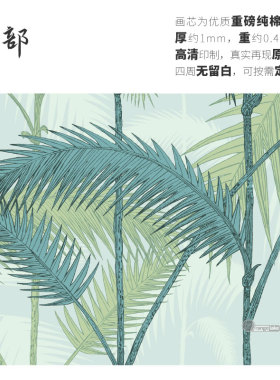 高清微喷纯棉油画布橙湖精品定制