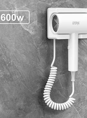 Winning Star 外贸1600W大功率酒店家用壁挂电吹风机Hair Dryer