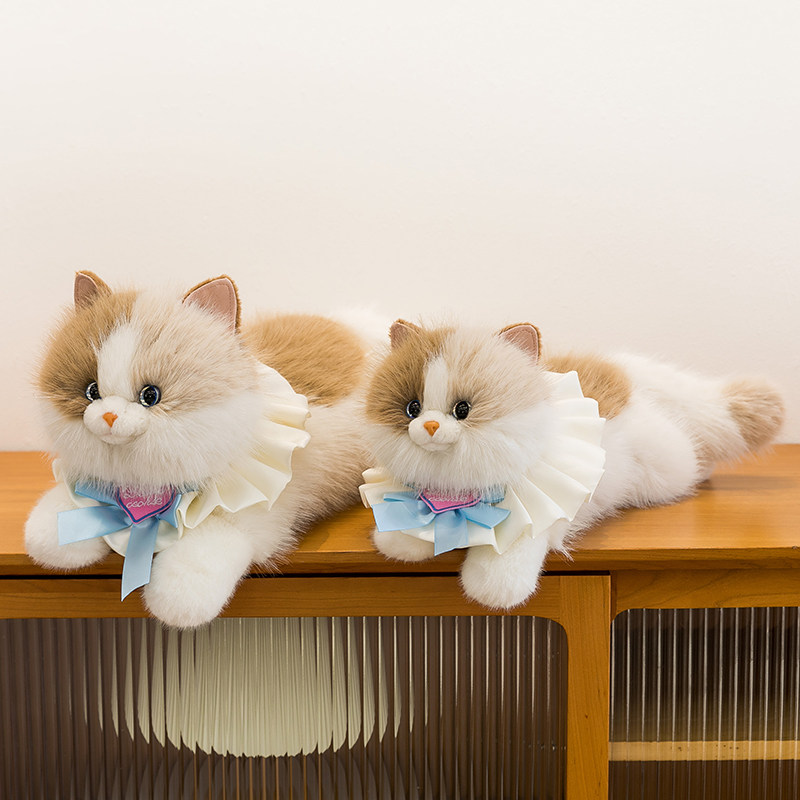 仿真会叫布偶猫毛绒玩具公仔双肩背包小猫咪儿童玩偶女孩生日礼物,淘宝优惠券,粉丝福利购,淘宝优惠卷