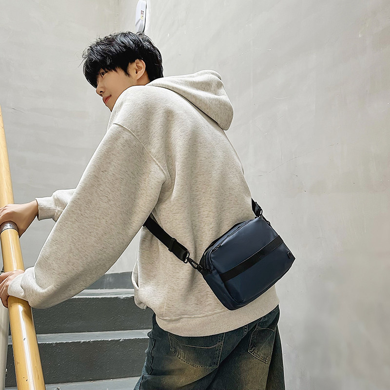 2024新款简约男包小方包休闲斜挎包潮流百搭包包单肩包女包手机包,淘宝优惠券,粉丝福利购,淘宝优惠卷