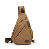 Simu large-capacity casual canvas chest bag comes with shipping insurance