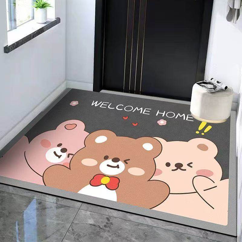 硅藻泥地垫入户门垫进门脚垫子家用吸水防滑可擦洗地垫地毯可裁剪,淘宝优惠券,粉丝福利购,淘宝优惠卷