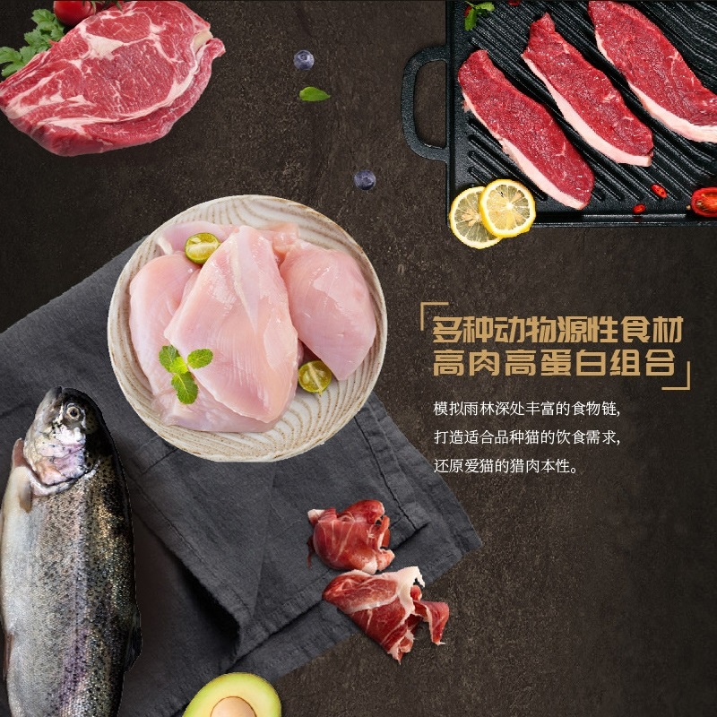 cheershare畅享无谷高鲜肉猫粮1.5kg全猫龄猫幼猫成猫通用10kg - 图1