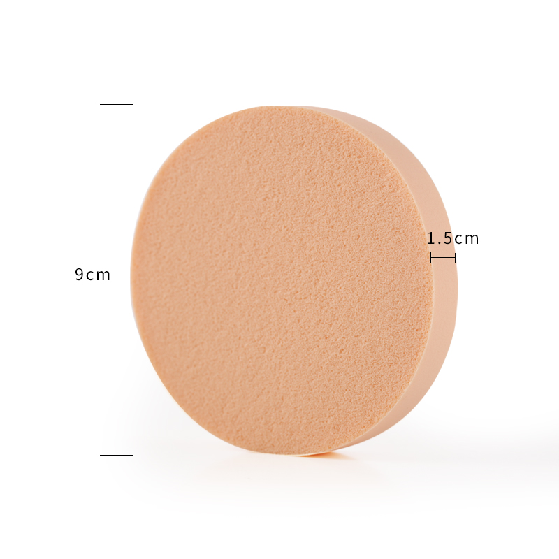 影楼大号圆形湿粉扑干湿两用海绵洗脸化妆细腻柔软气垫粉饼化妆棉 - 图2