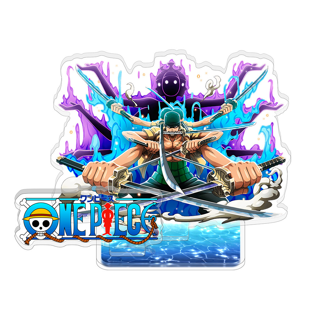 One Piece peripheral vertical brand acrylic chassis ornaments