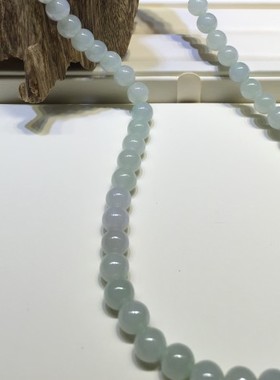 冰糯种缅甸项链珠宝定制