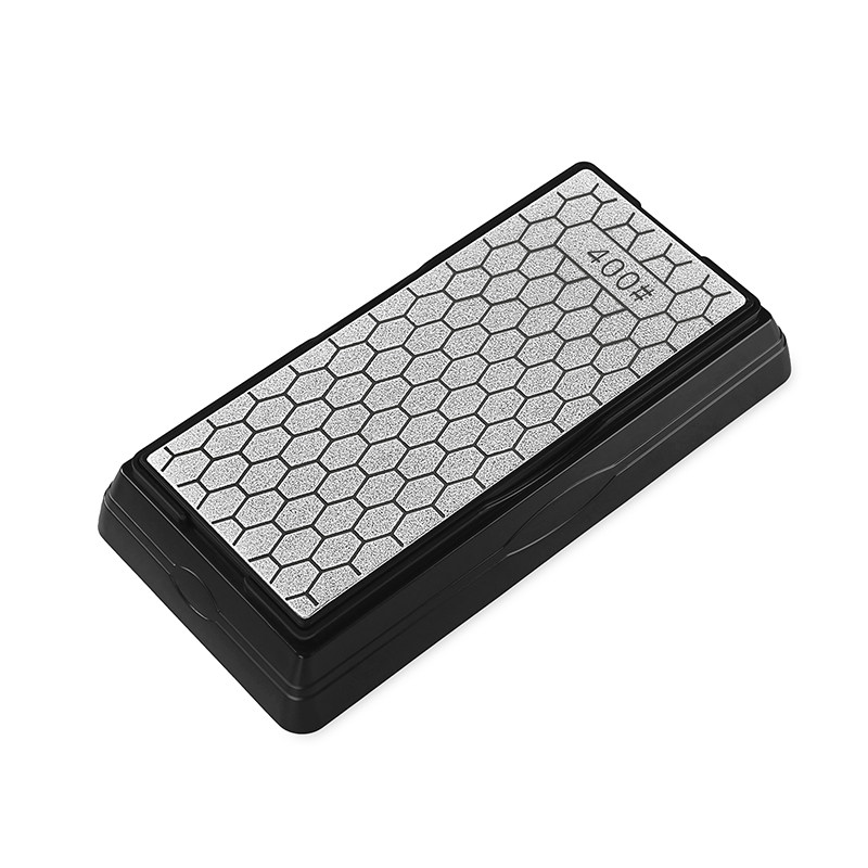 金刚砂快速开刃口神器蜂窝状带底座防滑双面磨刀器菜刀具磨石粗细,淘宝优惠券,粉丝福利购,淘宝优惠卷