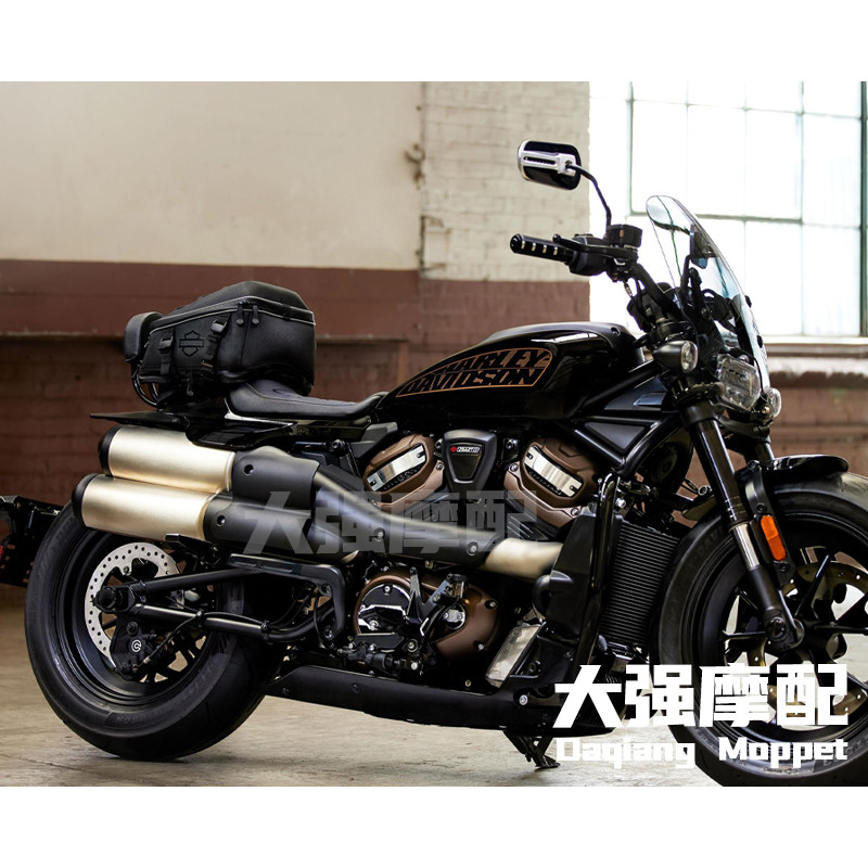 适用哈雷sportster s改装 nightster 975改装后尾箱防水包_虎窝淘