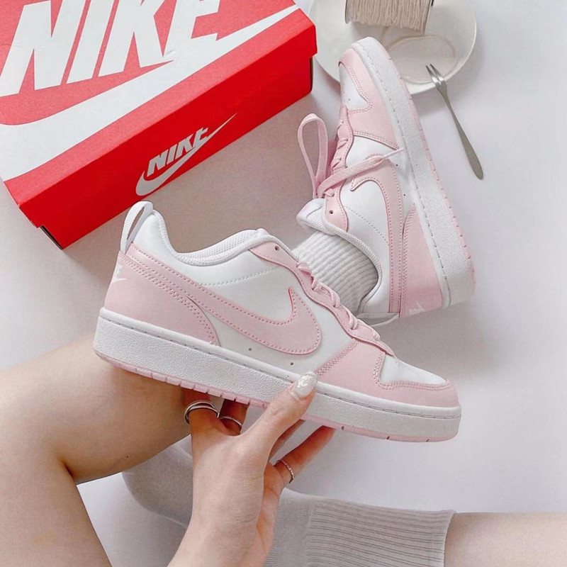 正品耐克Nike Court Borough Low BQ5448 DV5456女子低帮运动板鞋