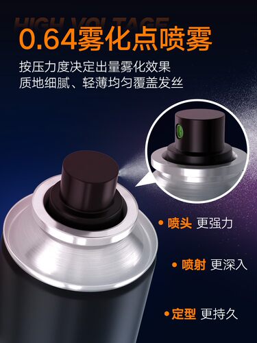 无味发胶干胶无香型喷雾定型男女士特硬持久强力蓬松发蜡发泥儿童 - 图1