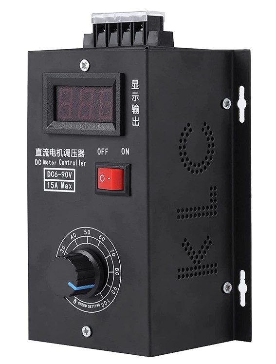 直流15A电机控制器 pwm直流电机调速器PLC 6V12V36V60V90V