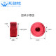 Aluminum alloy flat head hand-tight nut CD pattern decorative nut
