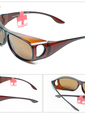 欧美新款专用太阳宝丽来近视眼镜