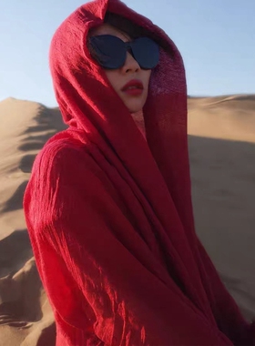彩轩夏季流苏复古民族女围巾加长