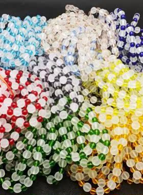 不褪色小礼品磨砂时尚风水晶手链