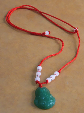 串珠佛像项链小礼品吊坠