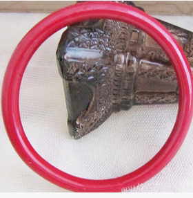 超细七彩琉璃直发毫米玉手镯