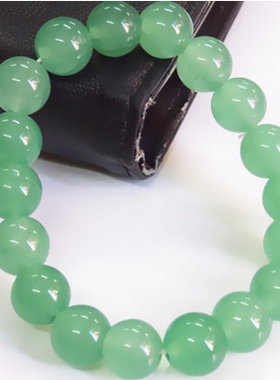 手串冰糯种绿东陵玉