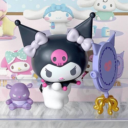 正版三丽鸥居家时光盲盒摆件潮玩礼物公仔手办周边52toys库洛米 - 图2