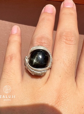 杂露集自制纯手工银绕线戒指定制专拍链接/切勿私自拍下/定金