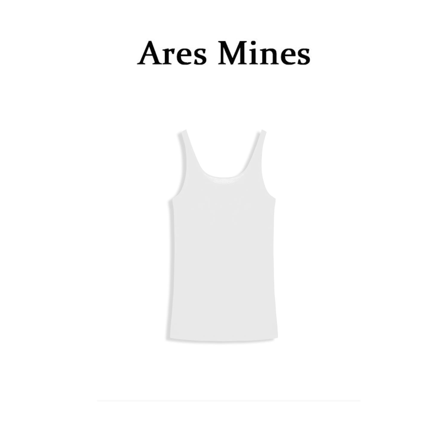 【盛朗熙Ares Mines】复古肌理感 镂空设计内搭背心连衣裙 - 图2