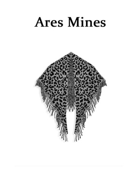 【盛朗熙Ares Mines】设计师款 流苏大三角法式编织披肩