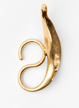 个性夸张树叶食指戒欧美