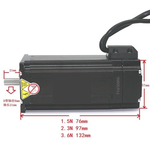 57全闭环步进电机驱动器套装恒转矩3.6N/2.3N/1.5N.m伺服高速步科-图3