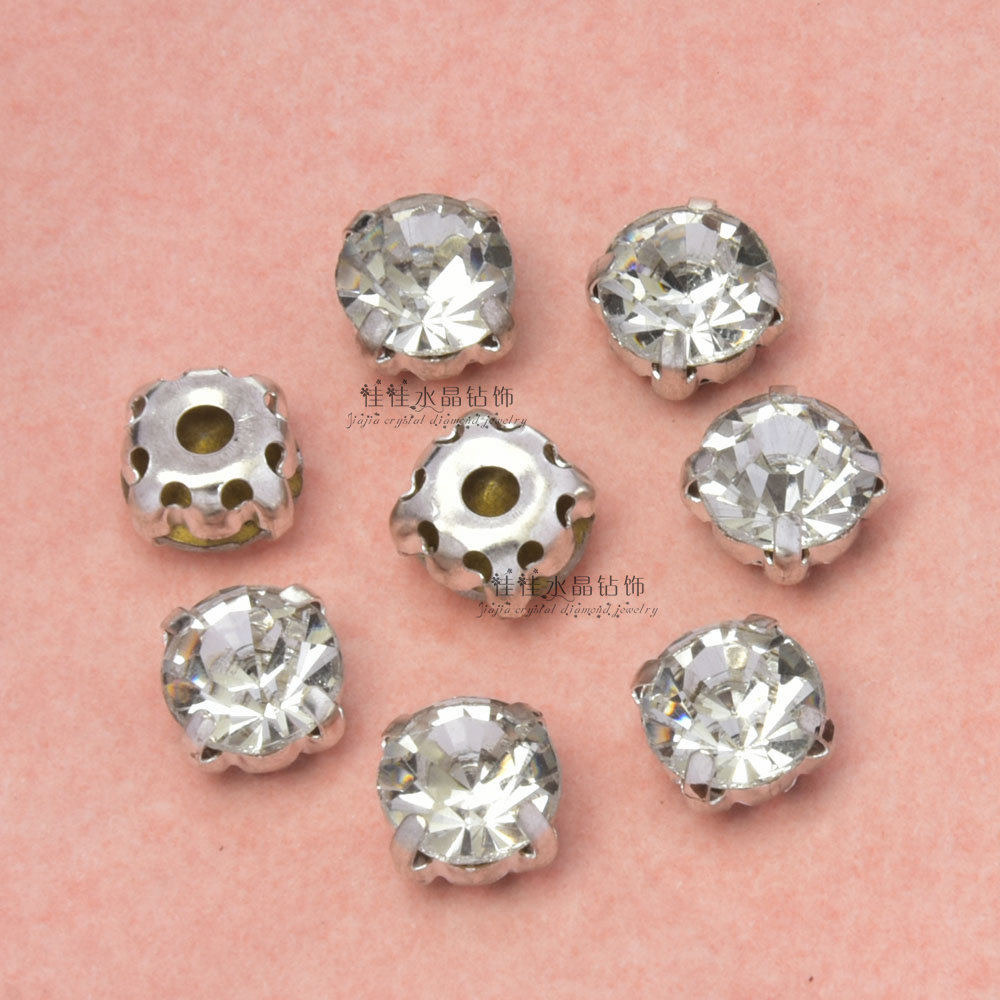 热销 A级玻璃水晶手缝钻爪钻 服装鞋婚纱包手机饰品配件补钻材料,淘宝优惠券,粉丝福利购,淘宝优惠卷